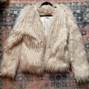 One Thread Faux Fur Jacket